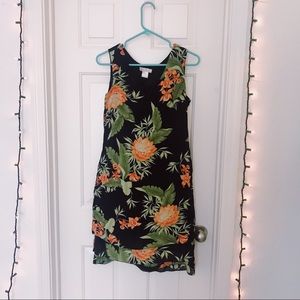 floral mini dress